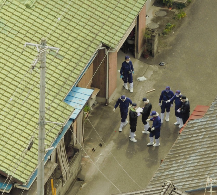 岩田友義さんの家、殺人事件現場