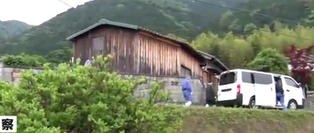 愛媛県新居浜市赤ちゃん遺棄事件現の立野由香容疑者の自宅