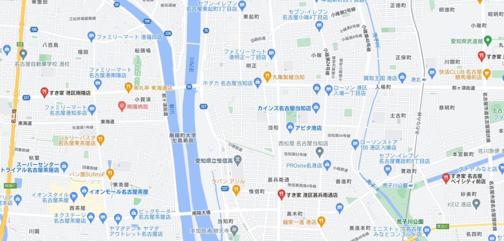愛知県名古屋市港区のすき家ワンオペ死亡事件どこか調査